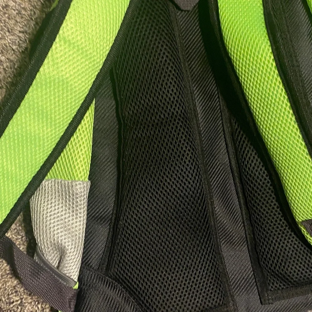 Pet carrier Stylish Green and gray backpack